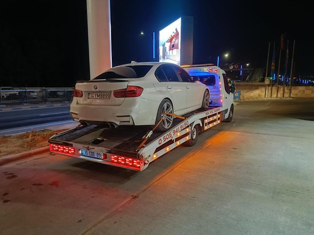 Gaziemir kaza sonrası kurtarma